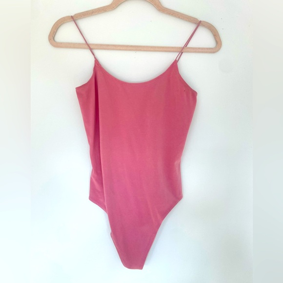 Aritzia/Wilfred free Pink bodysuit - Picture 1 of 3